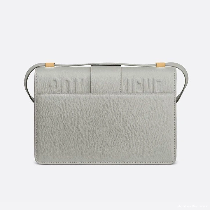 Cheap Grey Calfskin Bag Dior Grained 30 Montaigne 0723 Luxury